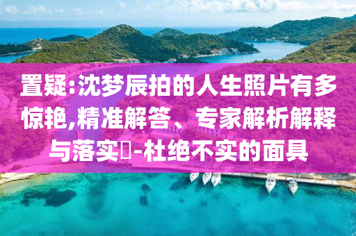 置疑:沈夢辰拍的人生照片有多驚艷,精準解答、專家解析解釋與落實?-杜絕不實的面具