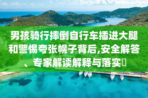男孩騎行摔倒自行車插進(jìn)大腿和警惕夸張幌子背后,安全解答、專家解讀解釋與落實(shí)?