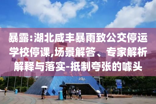 暴露:湖北咸豐暴雨致公交停運(yùn)學(xué)校停課,場(chǎng)景解答、專家解析解釋與落實(shí)-抵制夸張的噱頭
