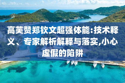 高芙贊鄭欽文超強體能:技術釋義、專家解析解釋與落實,小心虛假的陷阱