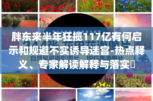胖東來(lái)半年狂攬117億有何啟示和規(guī)避不實(shí)誘導(dǎo)迷宮-熱點(diǎn)釋義、專家解讀解釋與落實(shí)?