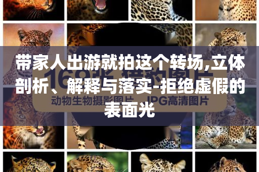 帶家人出游就拍這個(gè)轉(zhuǎn)場(chǎng),立體剖析、解釋與落實(shí)-拒絕虛假的表面光