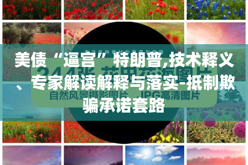 美債“逼宮”特朗普,技術(shù)釋義、專家解讀解釋與落實-抵制欺騙承諾套路