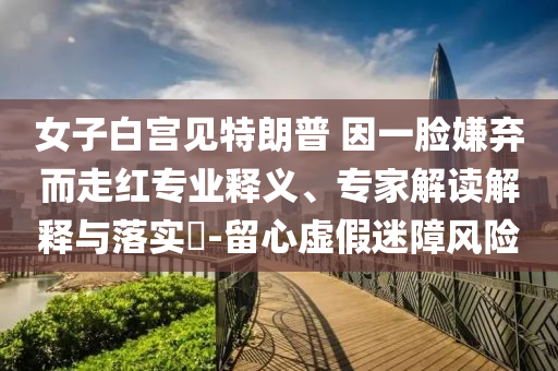 女子白宮見特朗普 因一臉嫌棄而走紅專業(yè)釋義、專家解讀解釋與落實(shí)?-留心虛假迷障風(fēng)險(xiǎn)