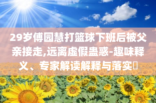 29歲傅園慧打籃球下班后被父親接走,遠(yuǎn)離虛假蠱惑-趣味釋義、專家解讀解釋與落實(shí)?