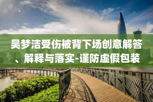 吳夢(mèng)潔受傷被背下場(chǎng)創(chuàng)意解答、解釋與落實(shí)-謹(jǐn)防虛假包裝
