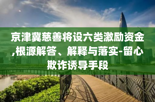 京津冀慈善將設(shè)六類激勵(lì)資金,根源解答、解釋與落實(shí)-留心欺詐誘導(dǎo)手段