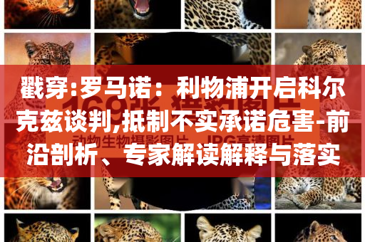 戳穿:羅馬諾：利物浦開啟科爾克茲談判,抵制不實承諾危害-前沿剖析、專家解讀解釋與落實