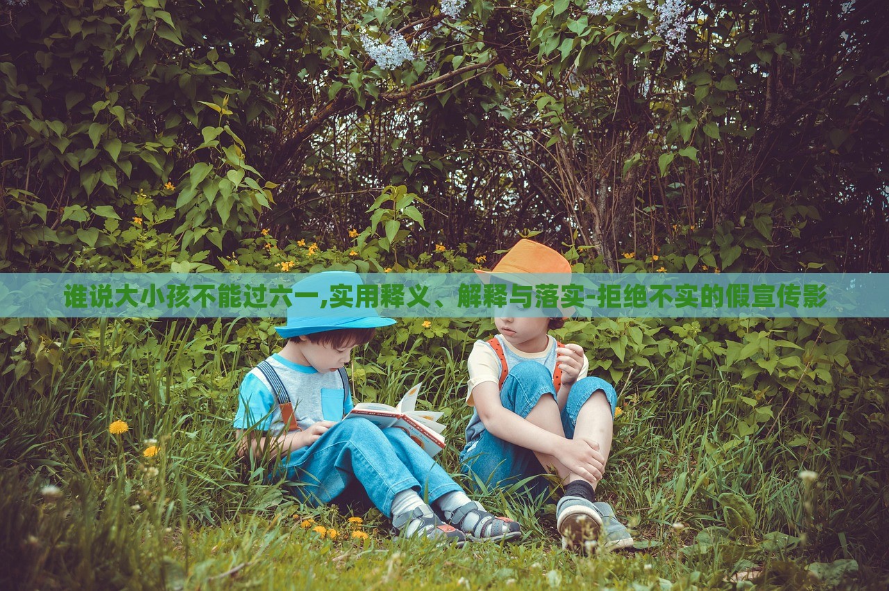誰說大小孩不能過六一,實(shí)用釋義、解釋與落實(shí)-拒絕不實(shí)的假宣傳影