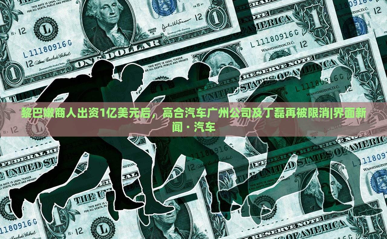 黎巴嫩商人出資1億美元后，高合汽車廣州公司及丁磊再被限消|界面新聞 · 汽車