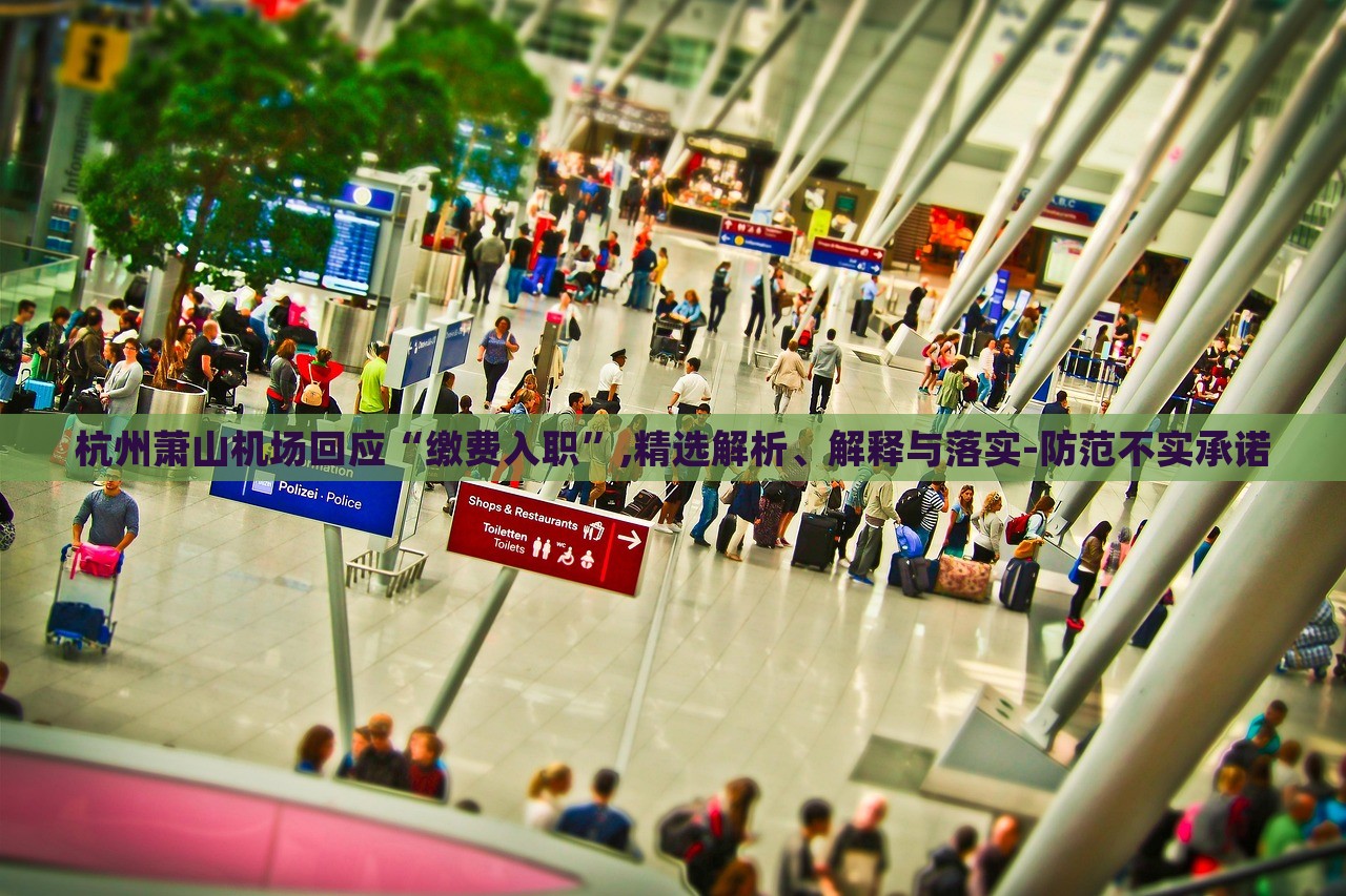 杭州蕭山機(jī)場(chǎng)回應(yīng)“繳費(fèi)入職”,精選解析、解釋與落實(shí)-防范不實(shí)承諾