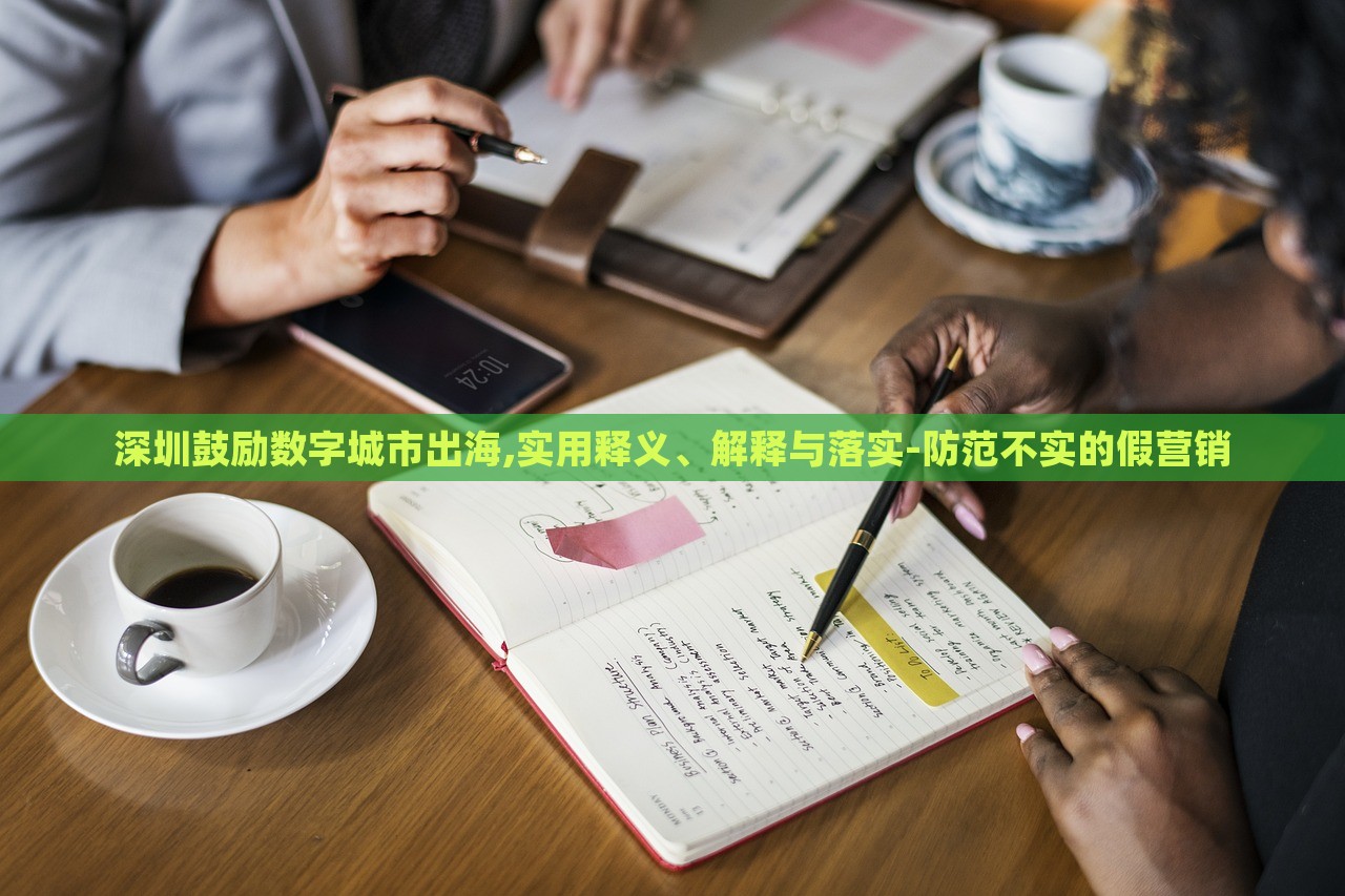 深圳鼓勵(lì)數(shù)字城市出海,實(shí)用釋義、解釋與落實(shí)-防范不實(shí)的假營銷