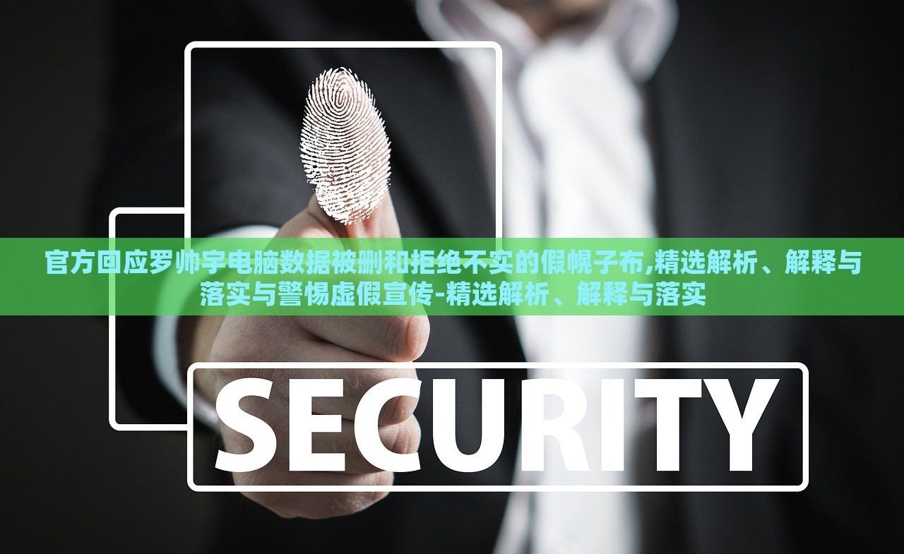 官方回应罗帅宇电脑数据被删和拒绝不实的假幌子布,精选解析、解释与落实与警惕虚假宣传-精选解析、解释与落实