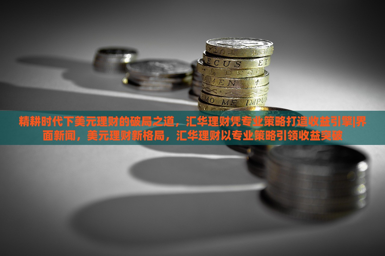 精耕时代下美元理财的破局之道，汇华理财凭专业策略打造收益引擎|界面新闻，美元理财新格局，汇华理财以专业策略引领收益突破