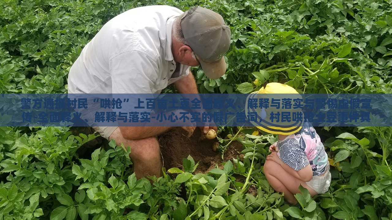 警方通报村民“哄抢”上百亩土豆全面释义、解释与落实与警惕虚假宣传-全面释义、解释与落实-小心不实的假广告词，村民哄抢土豆事件真相解析，全面释义、警惕虚假宣传