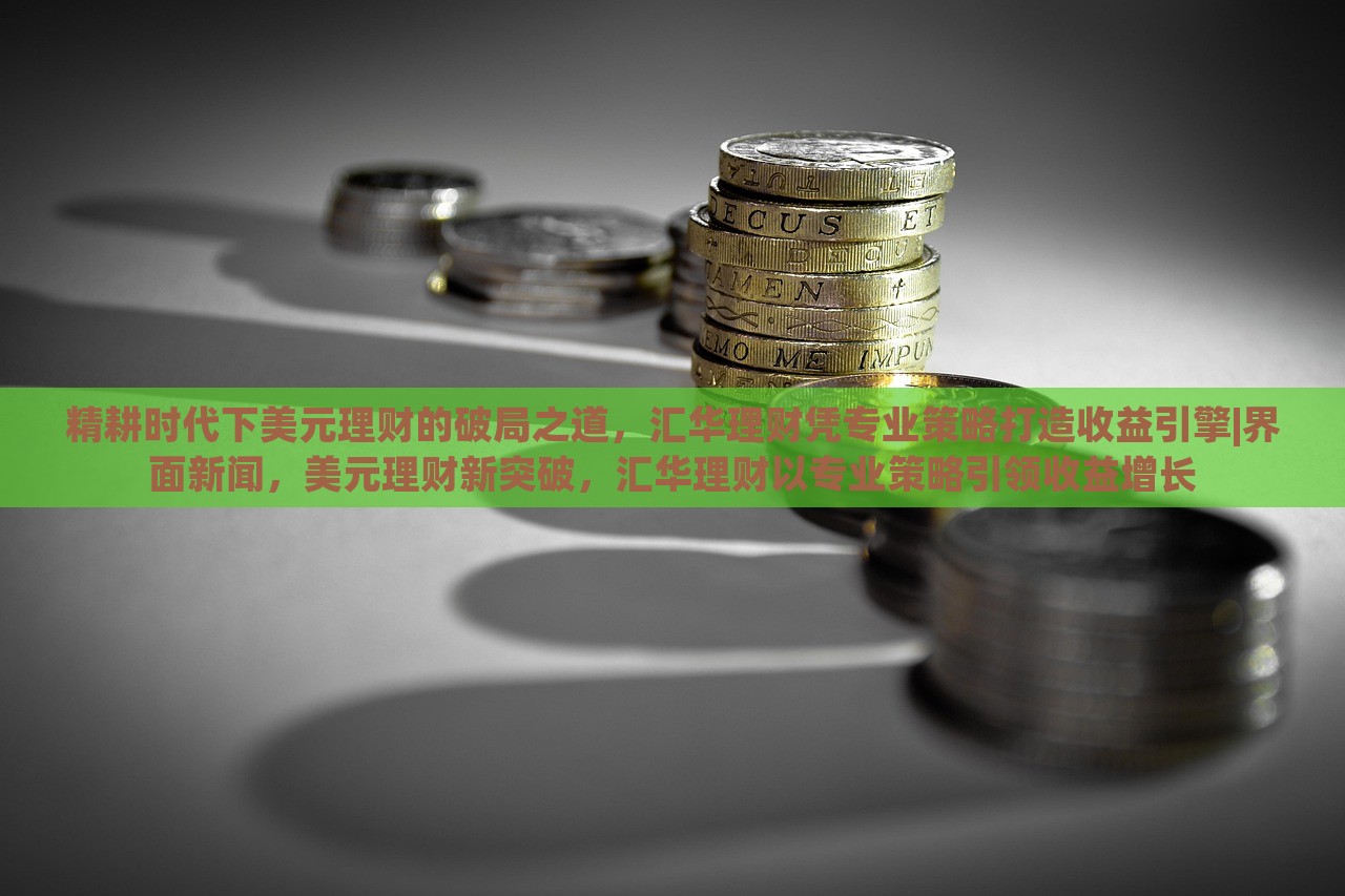 精耕时代下美元理财的破局之道，汇华理财凭专业策略打造收益引擎|界面新闻，美元理财新突破，汇华理财以专业策略引领收益增长