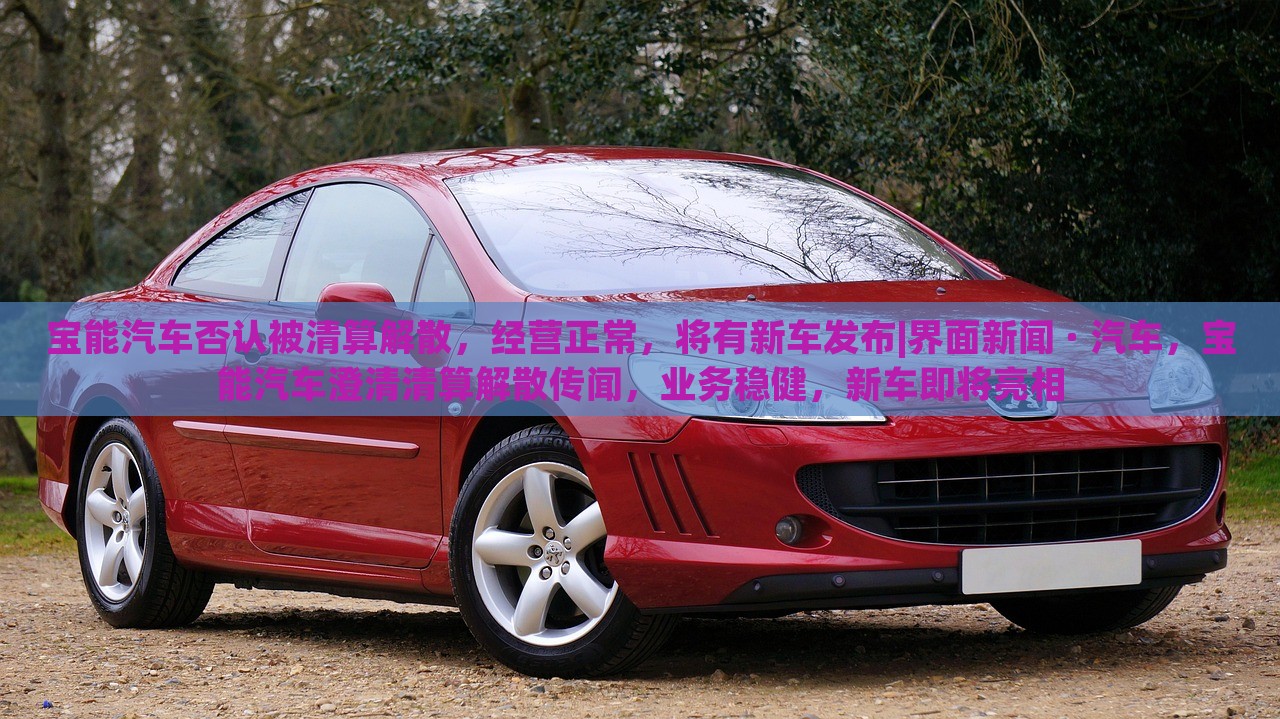 宝能汽车否认被清算解散，经营正常，将有新车发布|界面新闻 · 汽车，宝能汽车澄清清算解散传闻，业务稳健，新车即将亮相