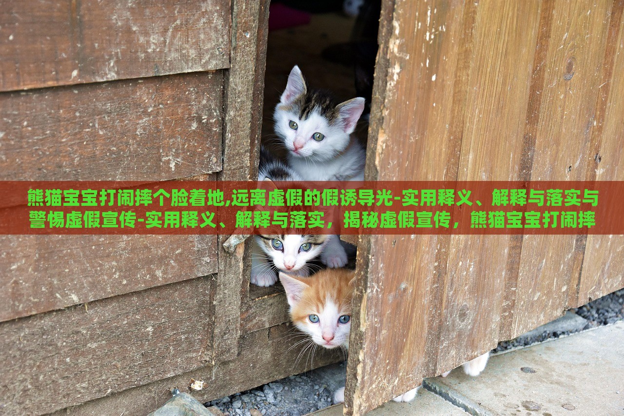 熊猫宝宝打闹摔个脸着地,远离虚假的假诱导光-实用释义、解释与落实与警惕虚假宣传-实用释义、解释与落实，揭秘虚假宣传，熊猫宝宝打闹摔跤事件背后的警示与应对策略